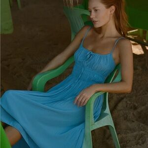 Ciao Lucia Gabriela Dress Amalfi Blue